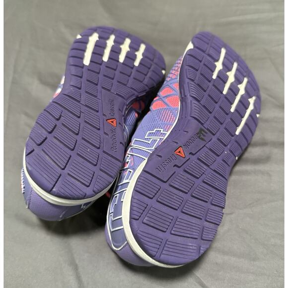 Reebok CF74 CrossFit Girls Purple Pink WorkOut Shoes Ladies Size 4 Excellent - Picture 7 of 7